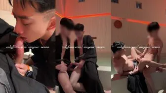 [OF] SEVEN x OAKKUNG – ONSEN BIG COCK