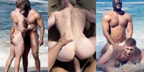 Horsepapo fucks Matthew Ellis (atasteofmatt) on the beach