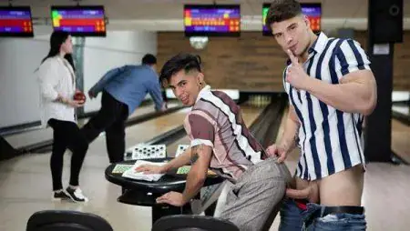Malik Delgaty and Angel Santana – Bowling Alley Fuckdown