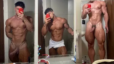 Muscle god Ramon Bastos (bastosdetona) destroys twink hole